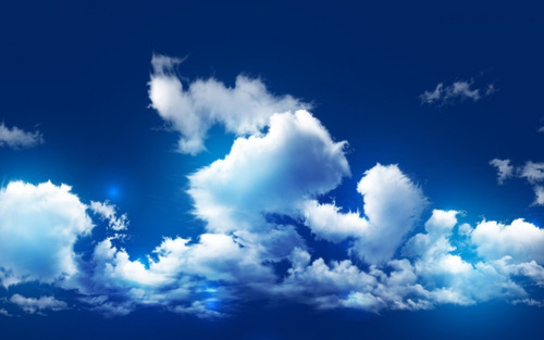 Vinilo Decorativo Fotomural Cielo, Nubes 