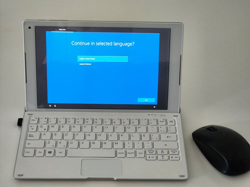 Tablet Intel 10  C/teclado Windows 10 Micro Hdmi 5mp Alcatel