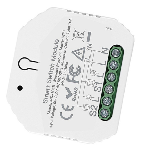 Módulo De Comutação Wifi Tuya, Controle Compartilhado, Autom