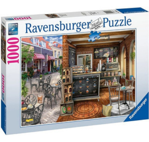 Imagen 1 de 7 de Rompecabezas Ravensburger 1000 Piezas Cafe Pintoresco Puzzle