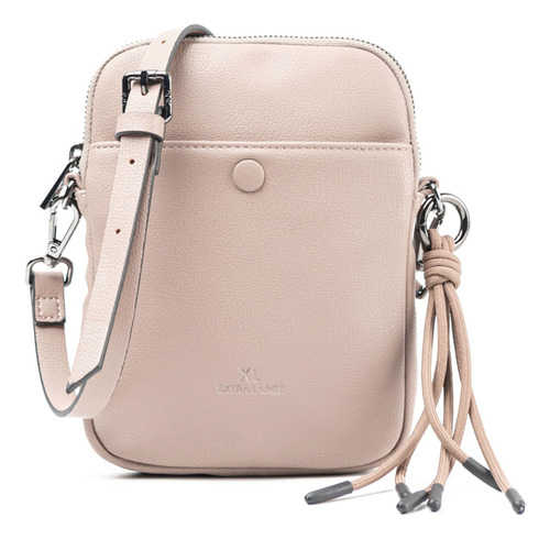 Bandolera Mini Xl Extra Large Bennet Taupe