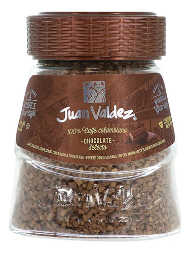 Cafe Soluble Liofilizado Chocolate Juan Valdez 95 Grs
