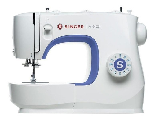 Mini máquina de coser  Singer M3405 portable blanca 120V