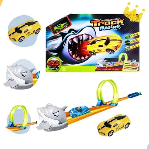 Pista Hot Wheels Cidade Tubarão Xalingo Ref.23154 em Promoção na