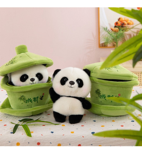 Xu Regalo De Recuerdo Para Una Muñeca Panda Con Forma De