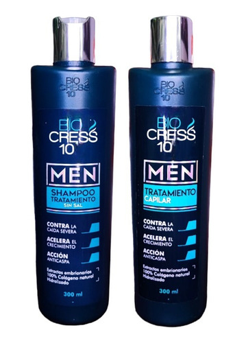 Shampoo + Tratamiento De Hombre - mL a $153