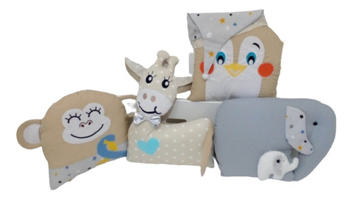 Chichoneras Animalitos Cuna Cama Montessori S021