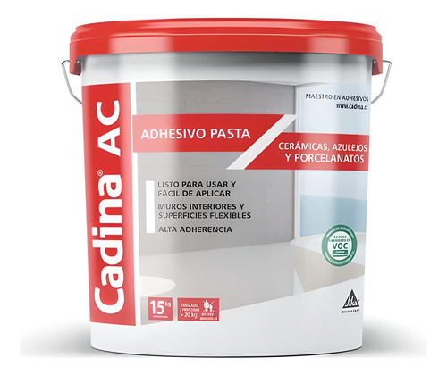 Cadina Adhesivo Pasta Ac (tineta 15kg)