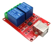 Comprar Modulo Rele Relay 2 Canales Usb 5v 10a Arduino Pic Hobb