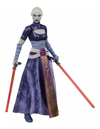   Wars The Black  S Asajj Ventress Toy Escala De 6 PuLG...