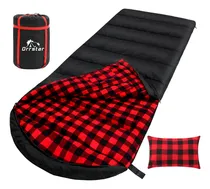 Comprar Saco De Dormir Frío 0 Grados Almohada Franela Xxl Camping