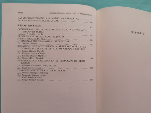 Anestesia Obstétrica Y Perinatología (Usado)