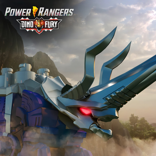 Power Rangers: Zord Tricera Blade Blue Y Zord Stego Spike