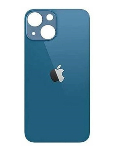 Tapa Cristal Trasero Apple iPhone 13 Mini Azul Media Noche