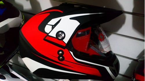 Casco Spark Tipo Cross Reglamentariocasco Reglamentario 