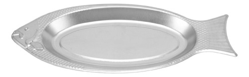 Plato Para Servir Platos De Acero Inoxidable Con Forma De