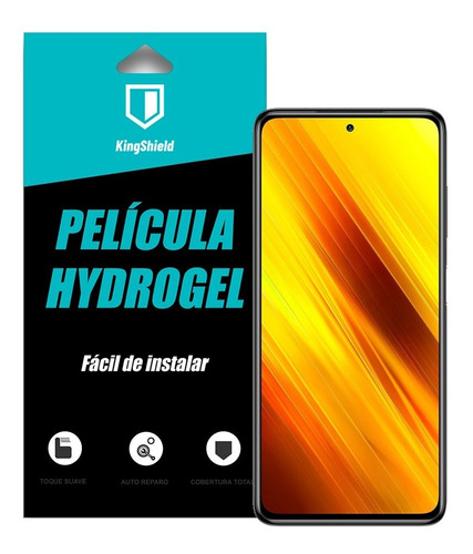 Película Xiaomi Poco X3 Pro Kingshield Gel (tela+câmera)