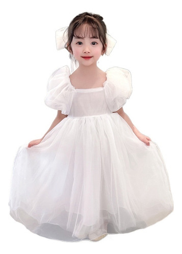Vestido De Novia Princesa Vestido Blanco For Niñas