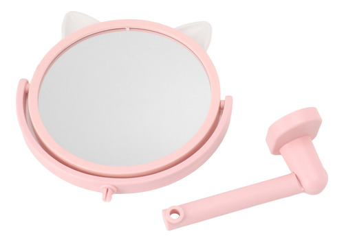 Espejo De Maquillaje Lovely Cat Shape, Transparente