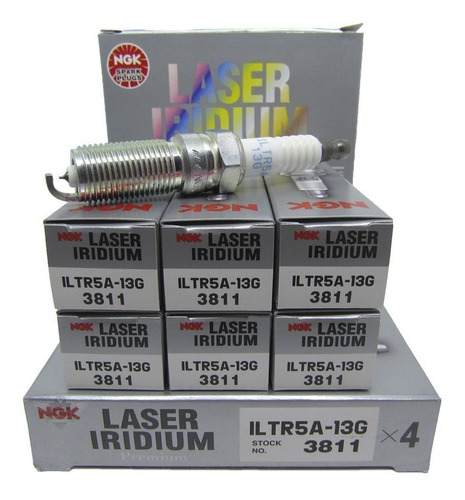 Jogo De Vela Iridium Ford Edge 3.5 V6 Duratec 2008 A 2014