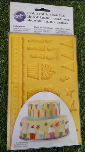 Molde Plantilla Pastillaje Fondant Wilton Decora Repostería