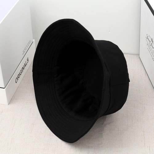 Sombrero De Pescador Reversible De Color Liso Para Mujer Y H