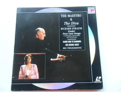 Richard Strauss Dame Kiri Te Kanawa Solti Laser Disc Opera