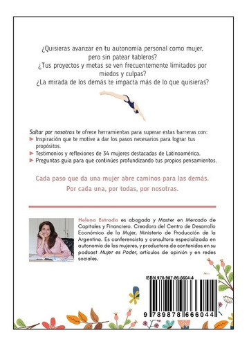 Imagen 2 de 4 de Saltar Por Nosotras - Libro Helena Estrada