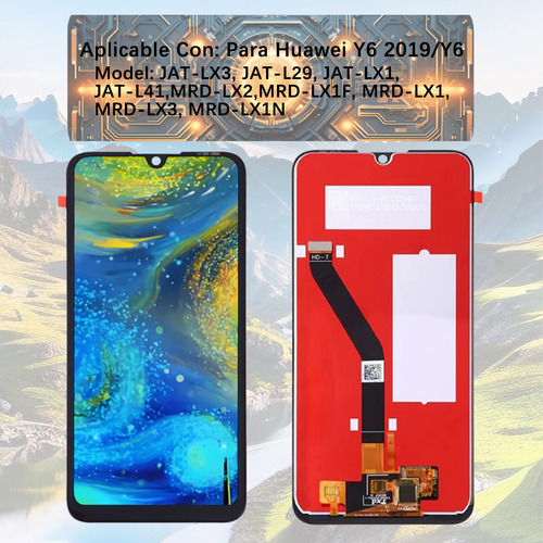 Pantalla Para Huawei Y6 2019 / Y6s / Y6 Pro 2019 Display Cyjhly