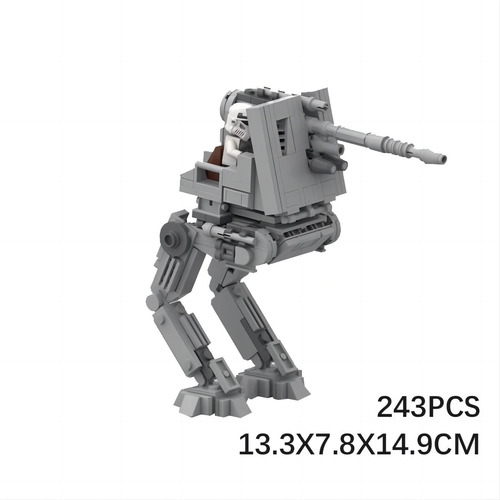 Moc Building Blocks Star Wars Han Solo Ad Dt Robot