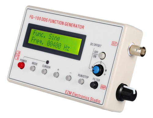 Generador De Señal Funcional Dds De 1hz-500khz Sine+square