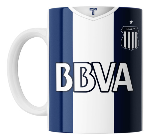 Taza Cerámica Futbol Talleres De Cordoba Camiseta