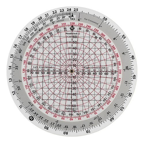 Computador De Vuelo Mini Cr-3 Aeronautico Tipo Jeppesen