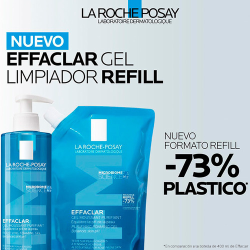 Limpiador Facial La Roche Posay Effaclar Gel 400ml Refill