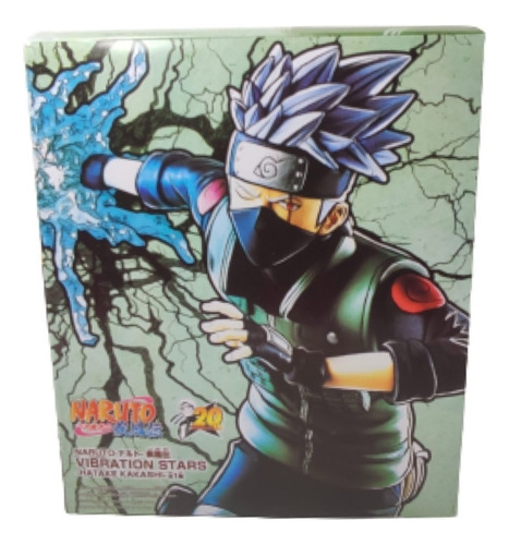 Naruto Shippuden Figura Kakashi Hatake Ninjutsu Ataque 19cm