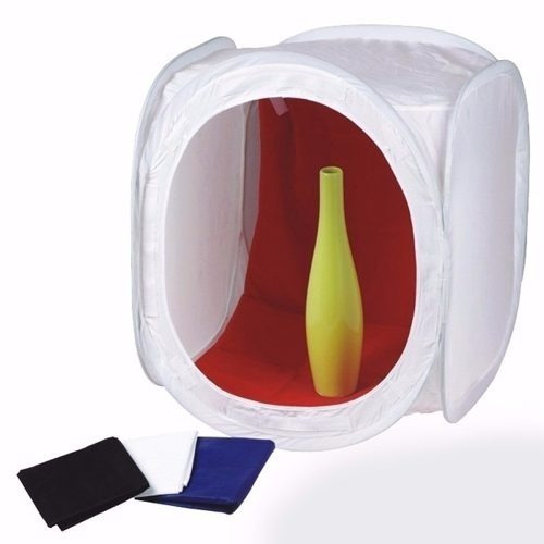 Imagem 2 de 4 de Tenda Fotográfica 60x60 Mini Estúdio P/ Produtos Ecommerce