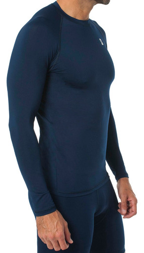 Playera Dep Manga Larga Caballero Black Secret Sport 4002