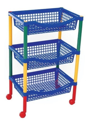 Organizador Canasta Canastilla Apilable Cocina Hogar Trabajo