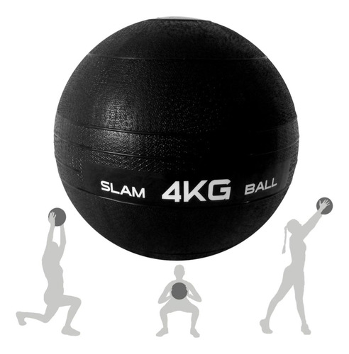 Bola De Peso Slam Ball Cross Fit 4kg Liveup