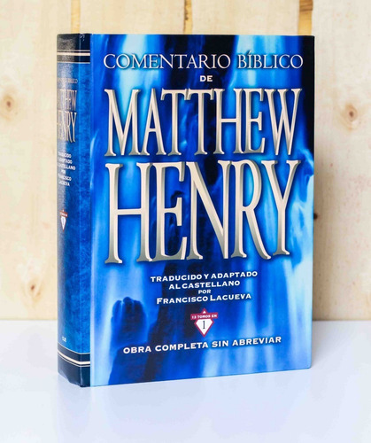 Imagen 2 de 4 de Comentario Bíblico Matthew Henry 13 Tomos En 1