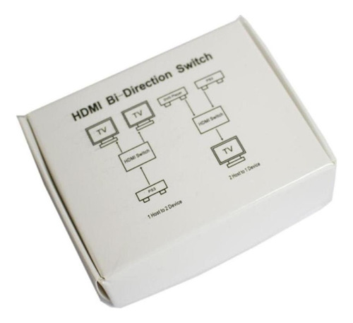 Interruptor De Bi-dirección Ab Ba Switch 2 En Un Fuera 1 En