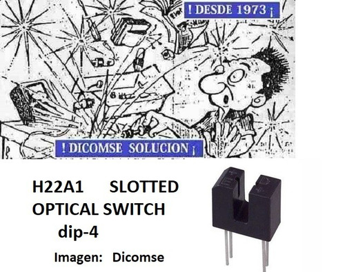 H22a1 H22 22a1 Slotted Optical Switch Ranurado Dip-4