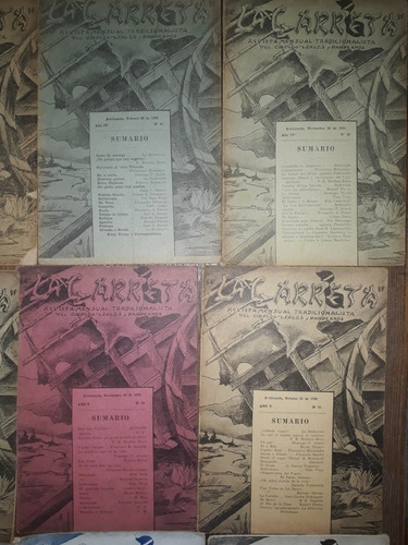 Lote 27 Revistas Tradicionalista La Carreta De Avellaneda