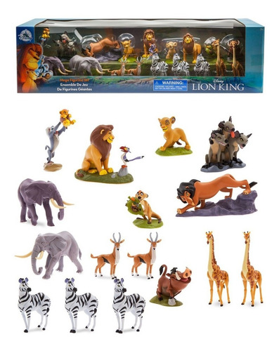 Disney Store - El Rey León Mega Set Juego 18 Figuras