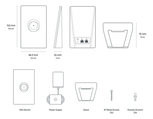 Router Mini Starlink Wifi 6