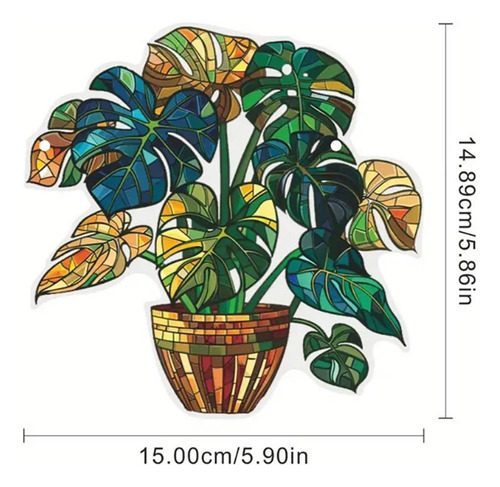 Plantas En Macetas Señal Colgante Decorativa Decoración De