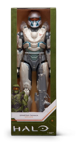 Muñeco Halo Spartan Tanaka Figura Articulada 30cm 86117