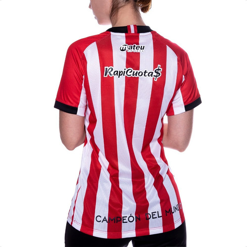 Imagen 2 de 6 de Remera Estudiantes De La Plata 2022 Ruge Mujer Titular