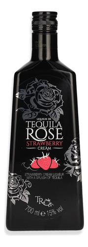 Licor Al Tequila Rosé Strawberry Cream 700ml Caja X6u