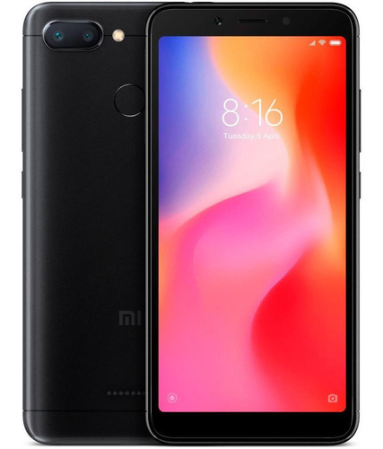 Celular Redmi 6 64gb 3gb Ram Original Preto